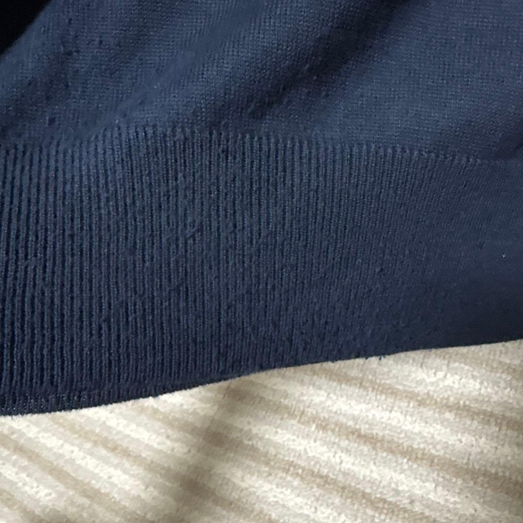 ずっと真夜中でいいのに。 ずとまよ グッズ ニット ポロシャツ Navy ずと