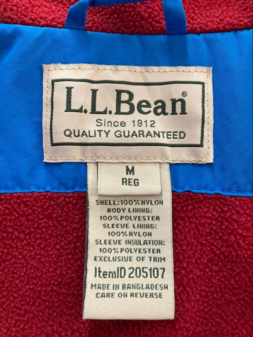 L.L.Bean エルエルビーン ウォームアップジャケット M