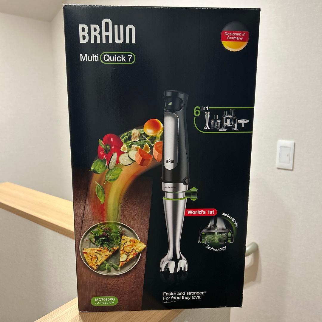 【新品未使用】ブラウン ハンドブレンダー MQ7080XG Amazon | ブラウン ハンドブレンダー マルチクイック7 MQ7080XG 簡単