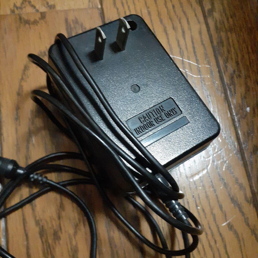 バーチャルボーイ本体 箱なし ACアダプタタップ、レッドアラーム