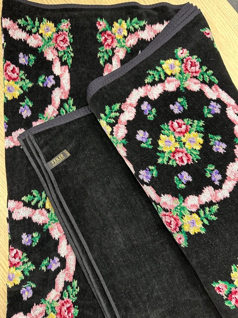 FEILER 花柄 タオルケットブランケット 約246cm×152cm dショッピング |フェイラー ブランケット 150 x 250cm ビエンナ