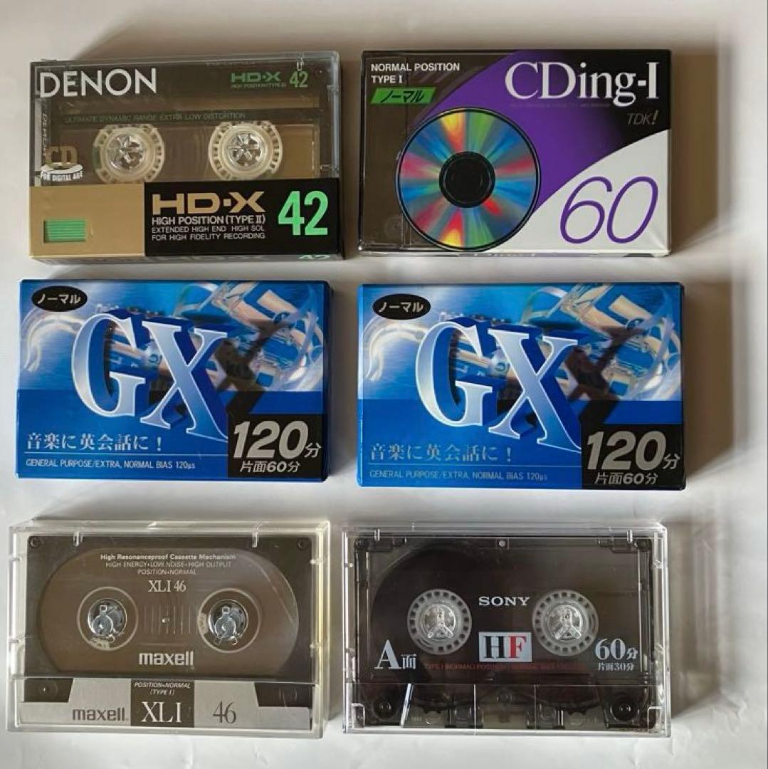 ☆未使用☆カセットテープ6本セット - メルカリ