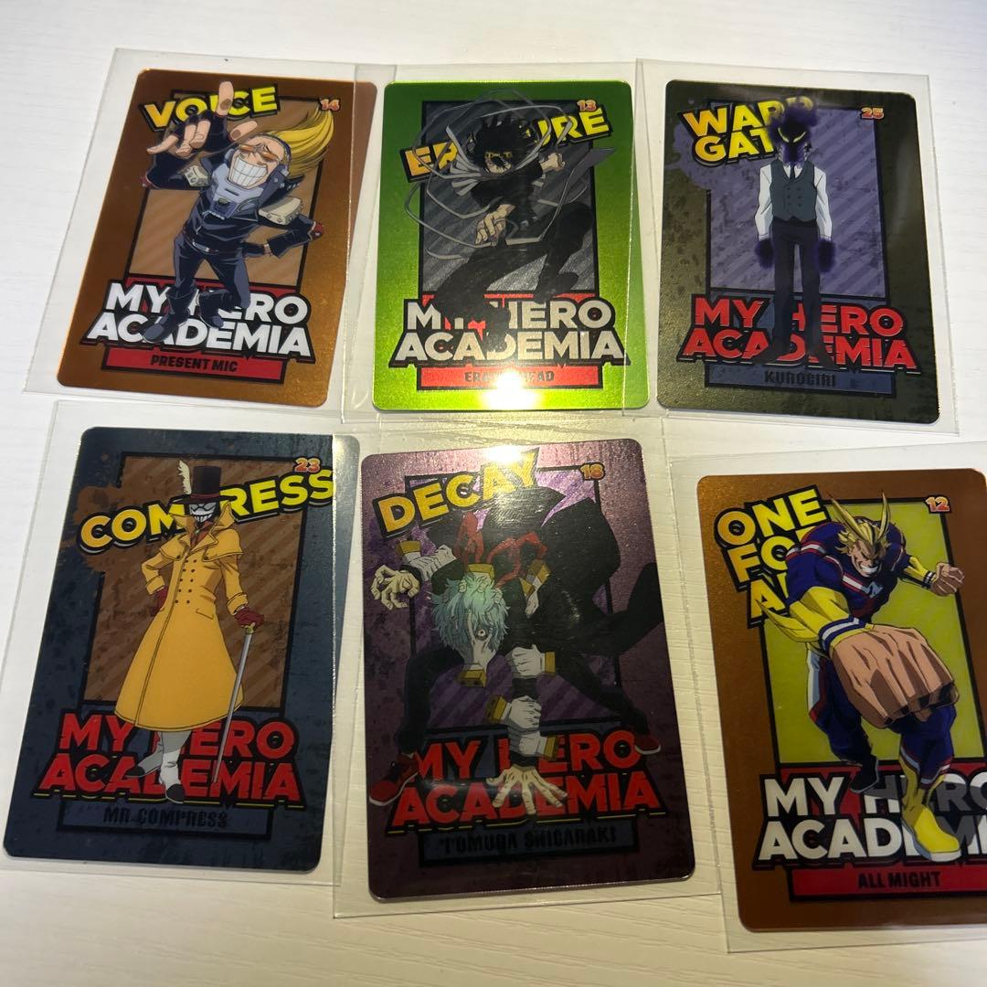 僕のヒーローアカデミア トレーディングカードセット - メルカリ
