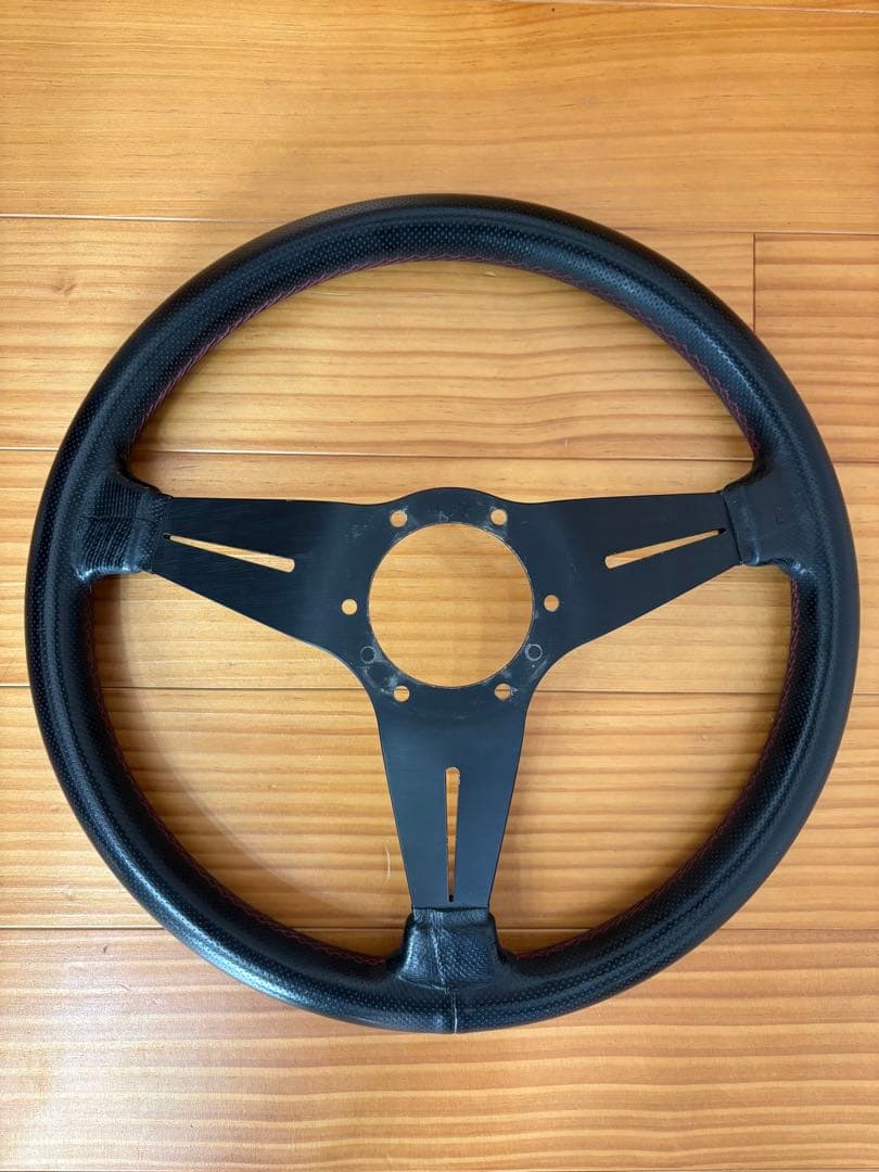 ナルディ クラシック レザーステアリング 良品 ホーンボタン ホーン