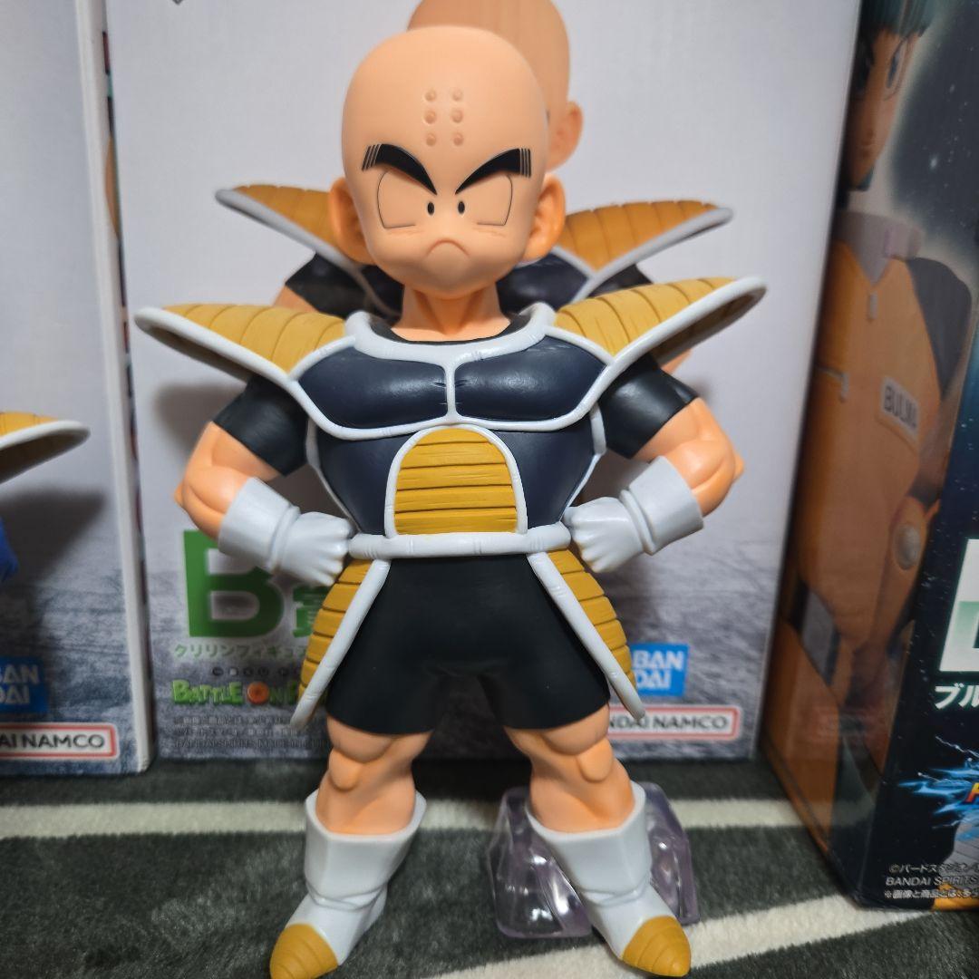 一番くじ ドラゴンボール B賞 クリリン C賞 孫悟飯 E賞 ブルマ