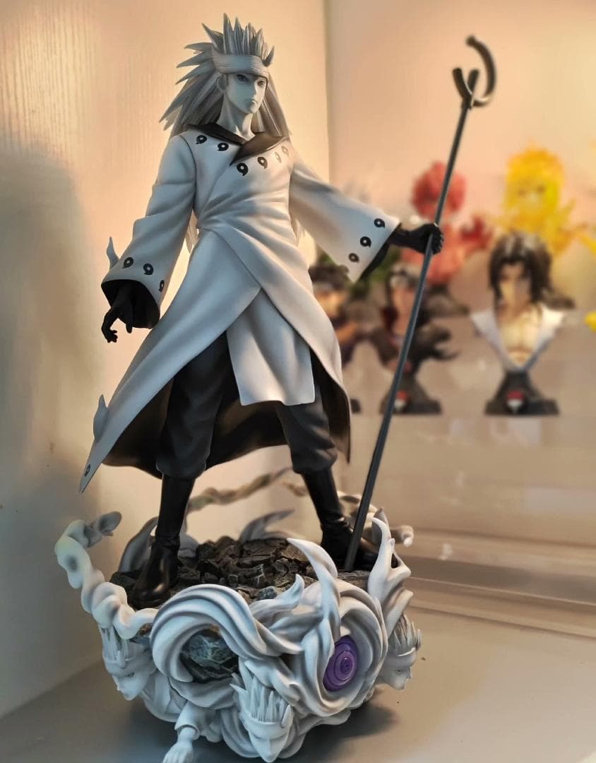 ナルト 疾風伝 うちはマダラ(六道) ガレージキット フィギュア 1/6