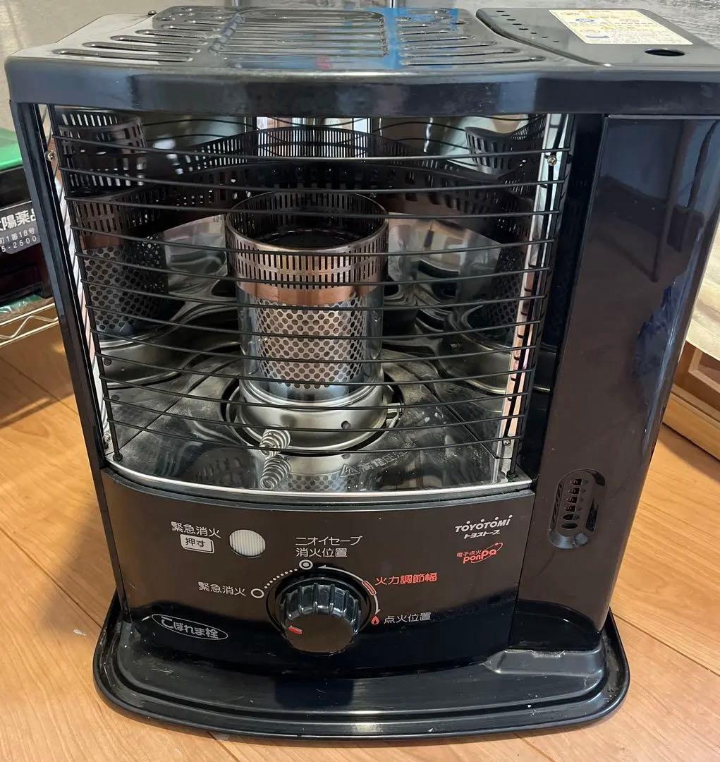 トヨトミ 石油ストーブ RSX-230 ブラック 対流式ストーブ - メルカリ