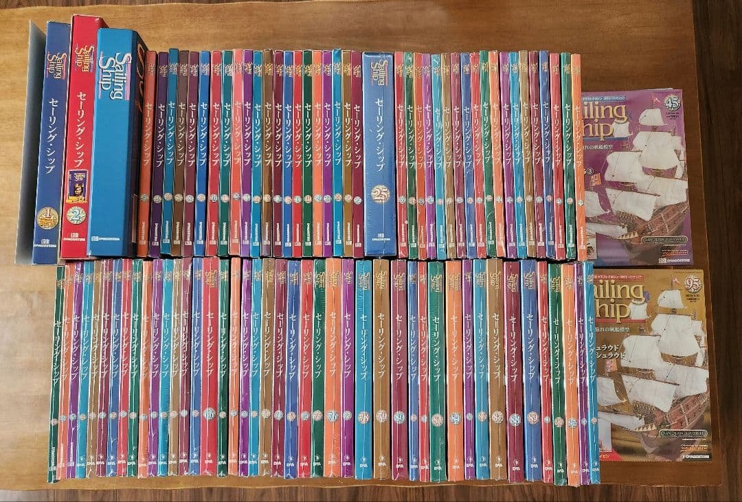 ①セーリング・シップ 1～100巻 ディアゴスティーニ - メルカリ