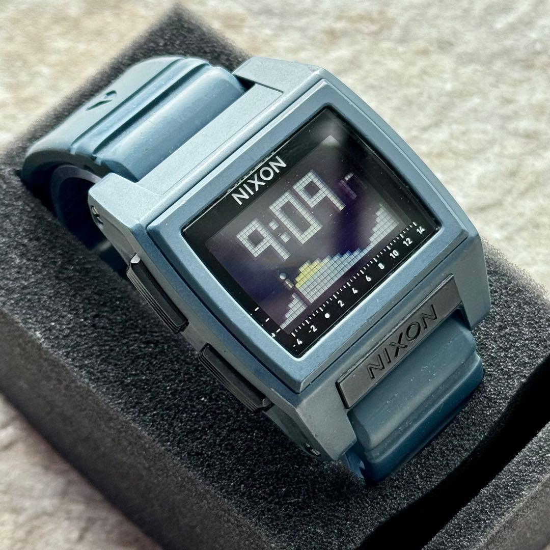 NIXON ニクソン ベースタイドプロ BASE TIDE PRO Base Tide Pro Watch | Dark Slate | Digital – Nixon US