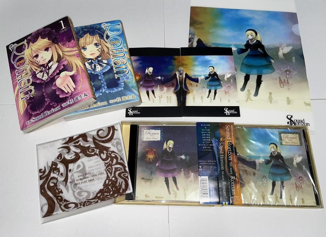 初回限定盤 特典未開封 ツアー限定グッズ付き！ Roman CD&コミカライズ