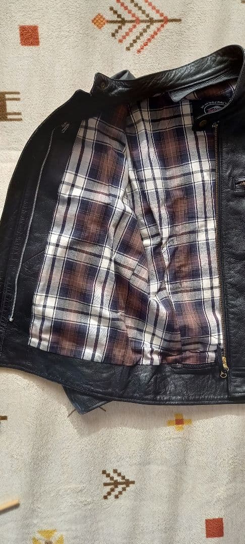 クシタニ K0675 スタンドカラージャケット Wファスナー改 Lサイズ 美品