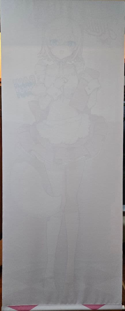 コミケ C105 ホロライブ フワモコ 等身大タペストリー - メルカリ