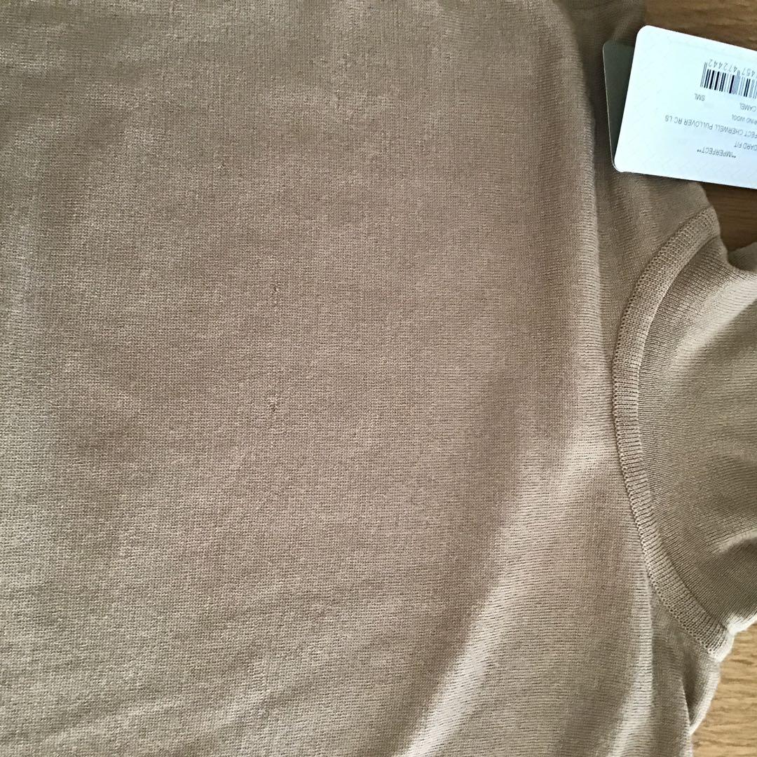 JOHN SMEDLEY ハイゲージベージュタートル サイズS - メルカリ