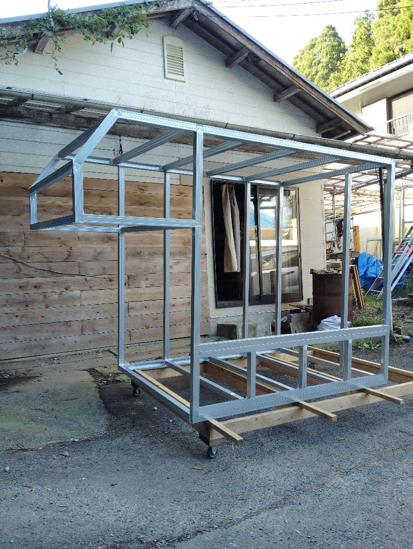 車*ん様 軽トラック用キッチンカー軽キャンフレーム - メルカリ