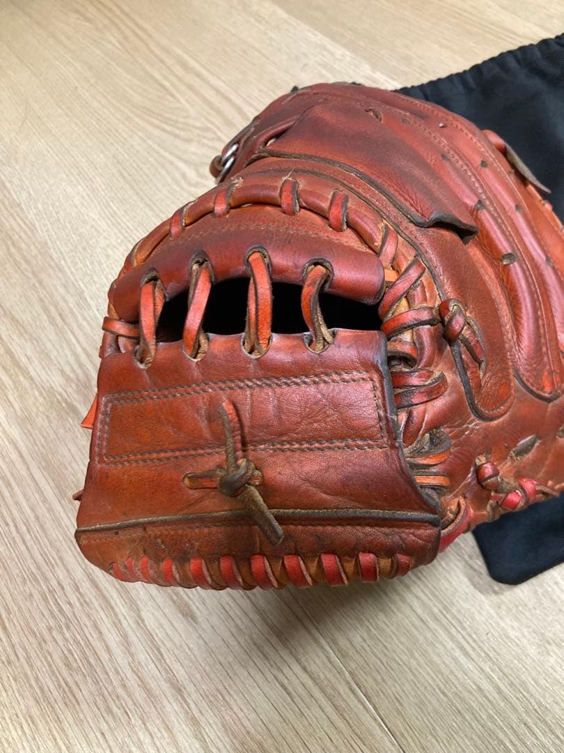 1584様用 硬式 キャッチャーミット クレストハイドヨーロピアンキップ