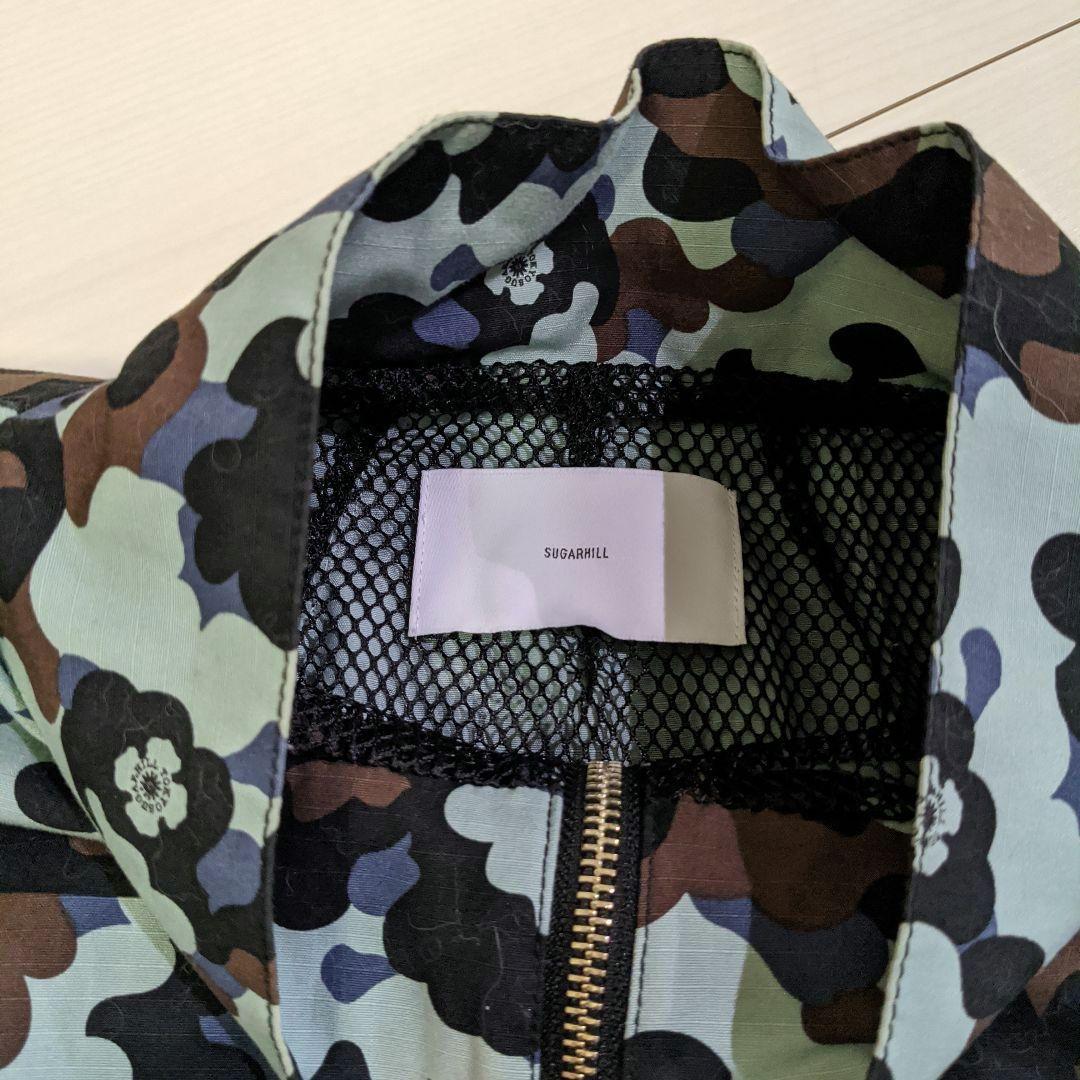 10%OFF□S.N.P. SUGARHILL 迷彩柄ナイロンジャケット