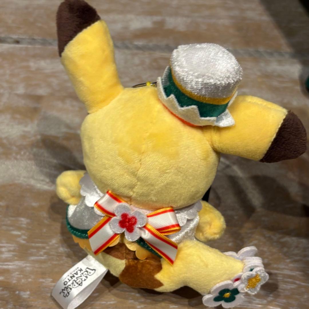 ポケパークカントー限定 ピカチュウ ぬいぐるみキーホルダー