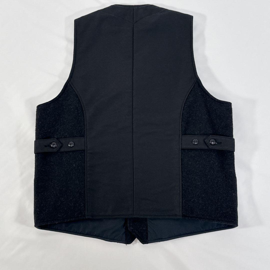 美品Stevenson Overall ハンティングベスト ブラック サイズ40