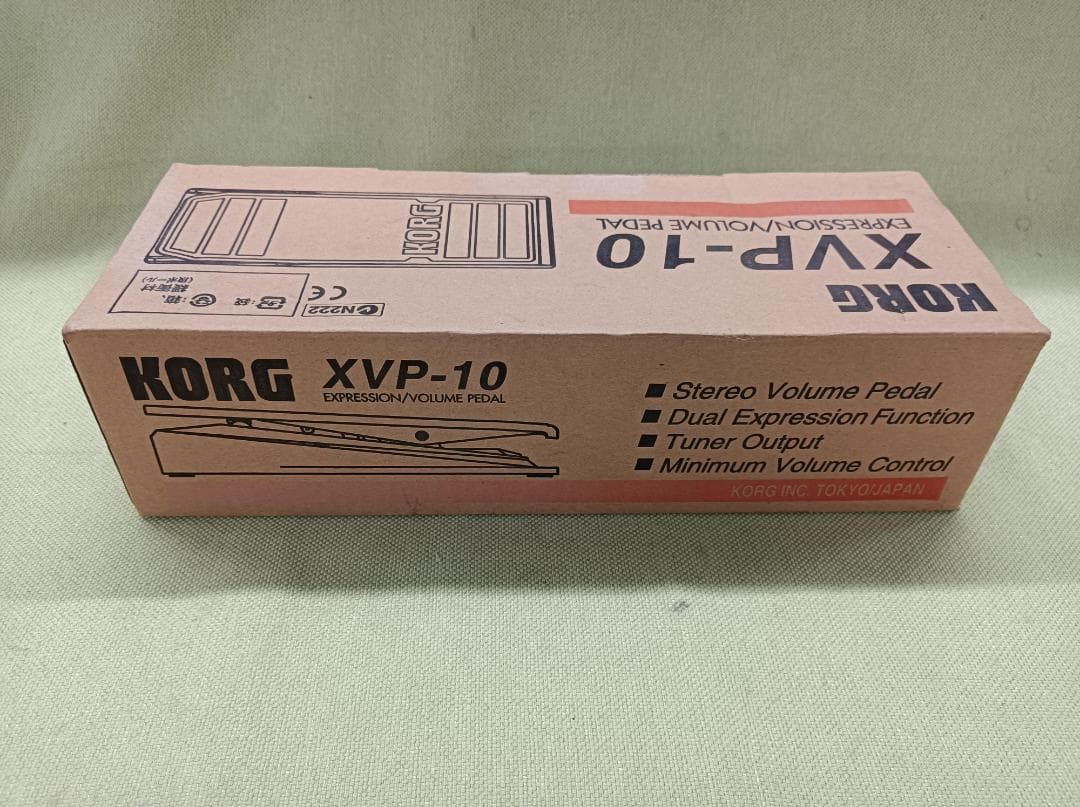 都《ZPDQA》美品KORG　XVP-10　エクスプレッション　ボリュームペダル