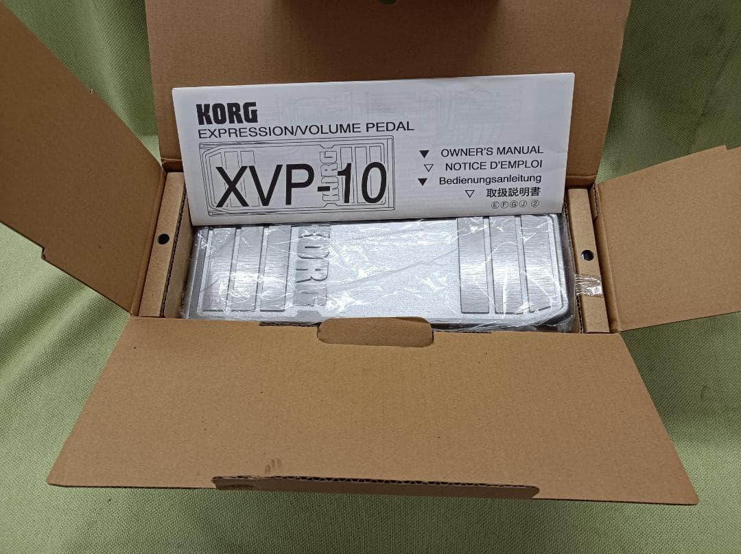 都《ZPDQA》美品KORG　XVP-10　エクスプレッション　ボリュームペダル