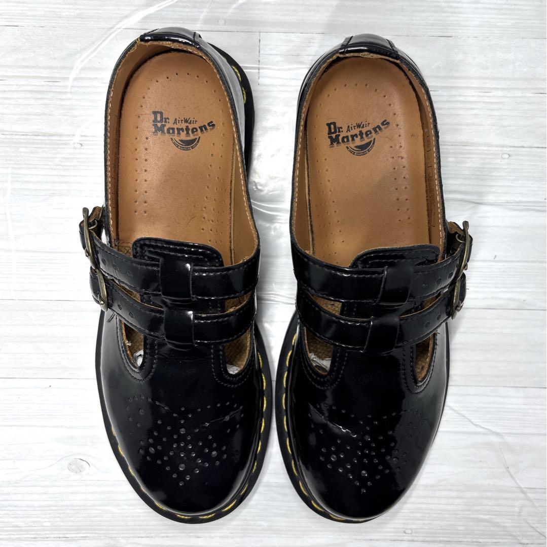 ✨美品✨Dr. Martens メリージェーン レザー ブラック 24.5cm