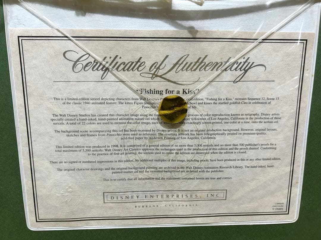 ディズニー フィガロのセル画 - メルカリ