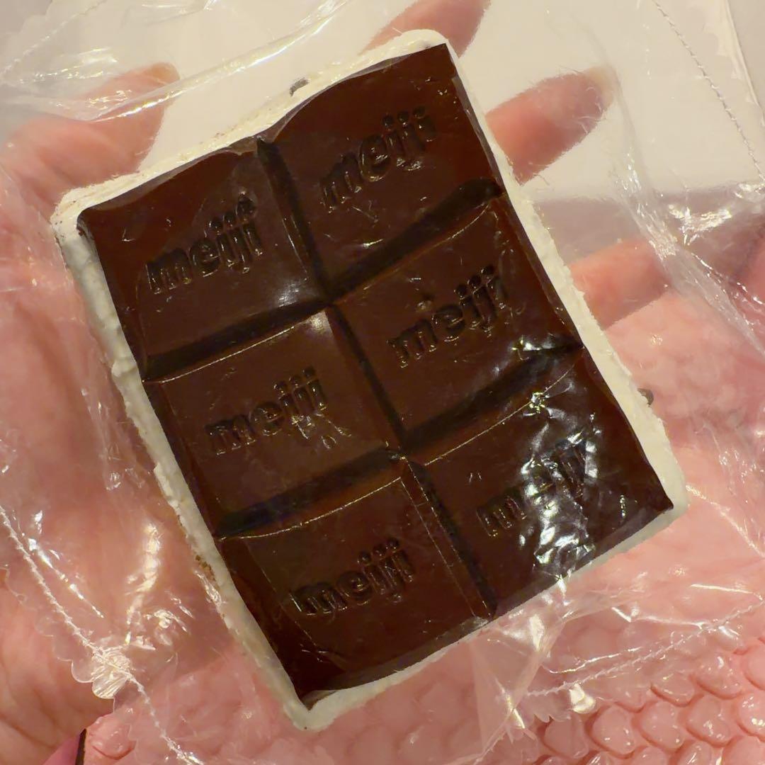 kikisquishy meiji 板チョコ クリーム Lサイズ スクイーズ - メルカリ