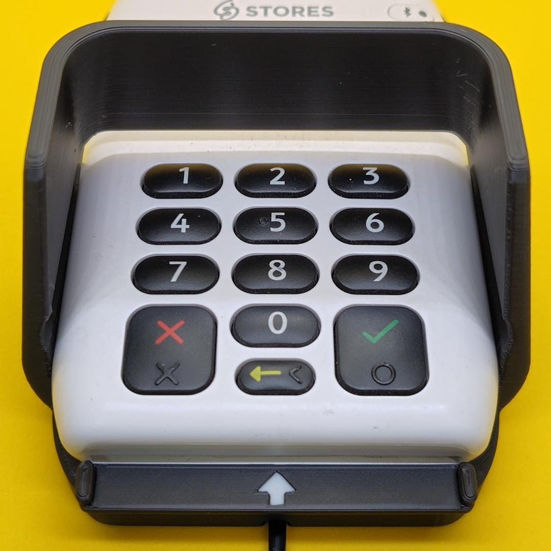 AirPAY 目隠し 多機能カードリーダースタンド「カッピー」くろ