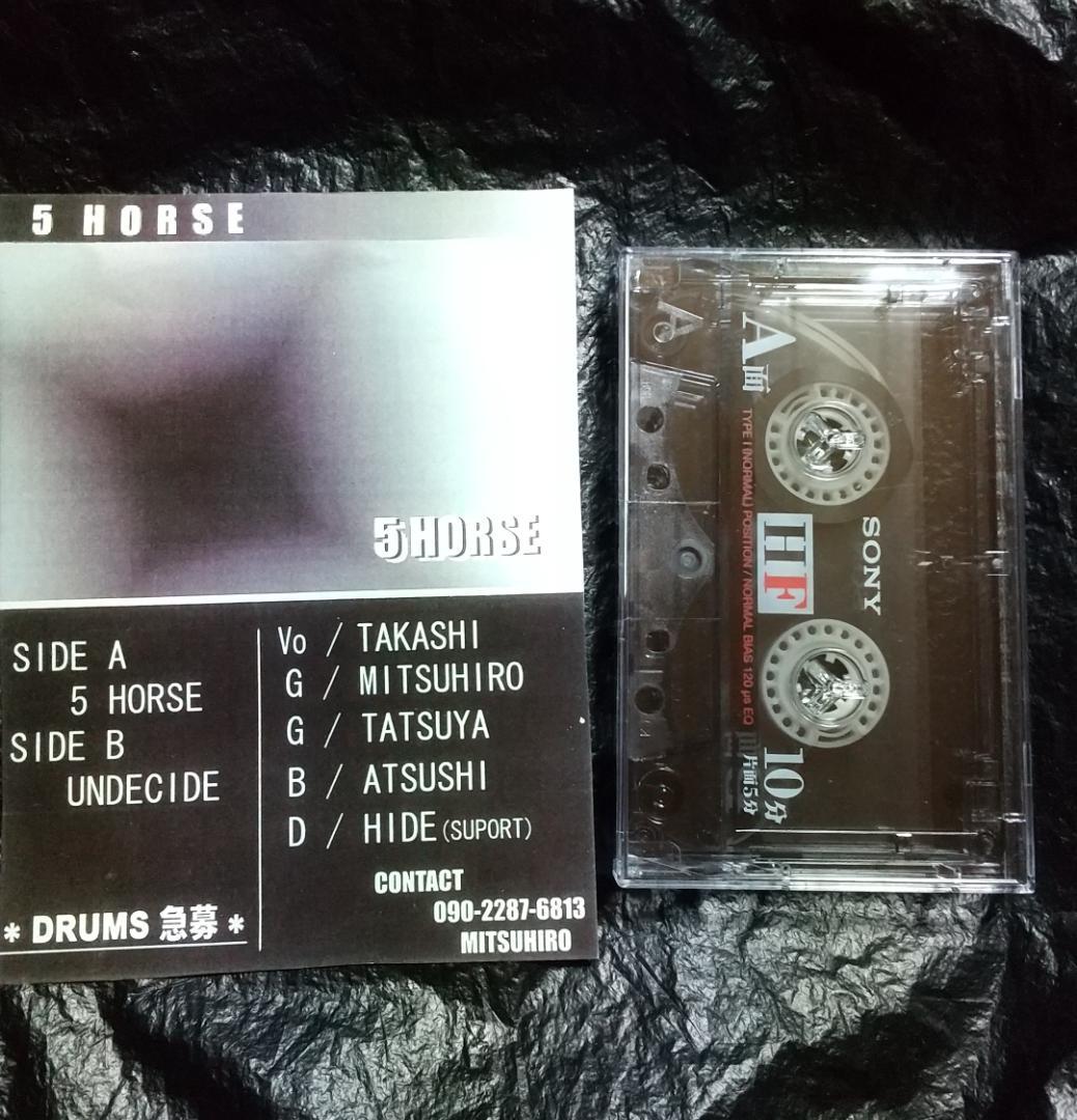 5 HORSE / 1st デモテープ ハードコア パンク HipHop - メルカリ