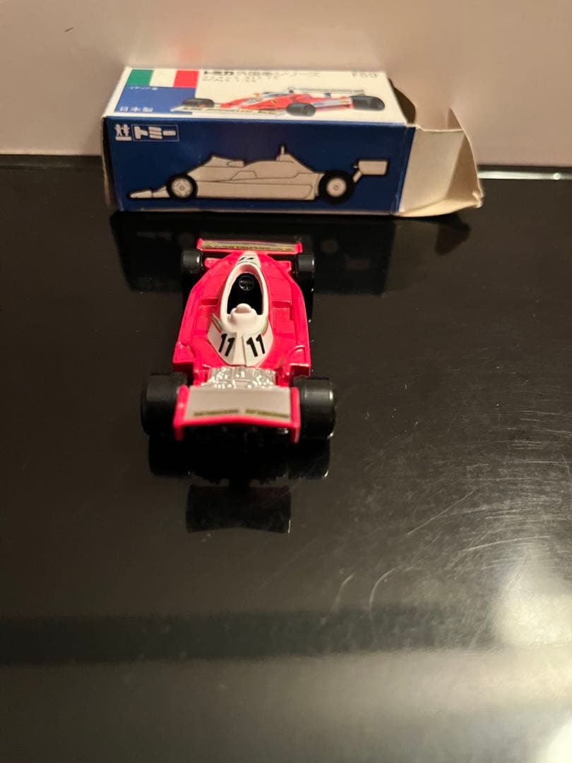 未使用品】青箱トミカ 外国車シリーズ F59 フェラーリ 312 T3 - メルカリ
