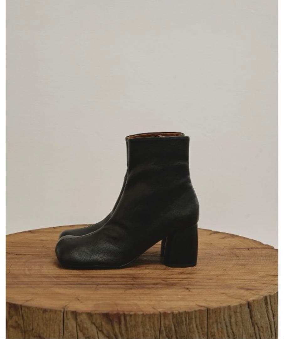 TODAYFUL Square Short Boots 黒　37(23.5) TODAYFUL Square Short Boots 37 - メルカリ