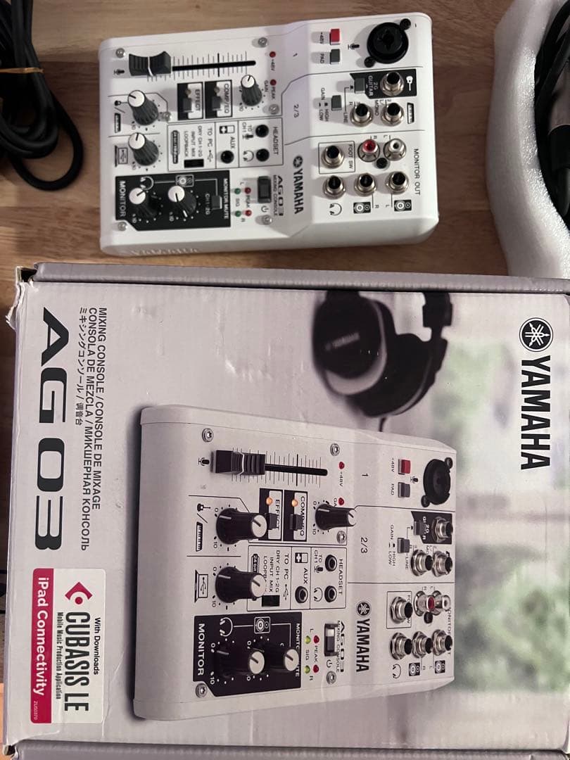 MARANTZ MPM-1000 2台 YAMAHA AG03 ケーブル多SET