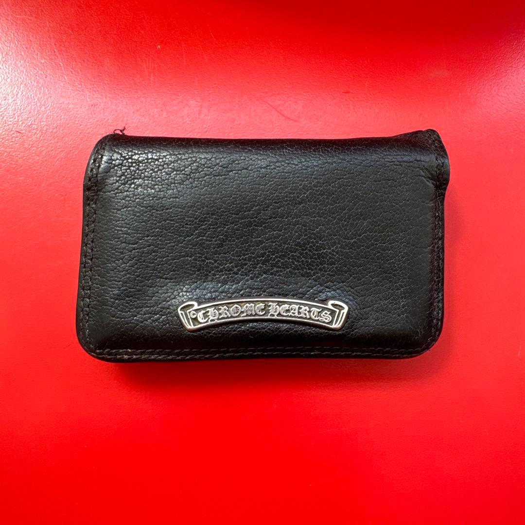 250vCHROME HEARTS クロムハーツ カードケース 名刺入れ クロムハーツ Dagger Card Case ダガー カードケース (CHROME HEARTS