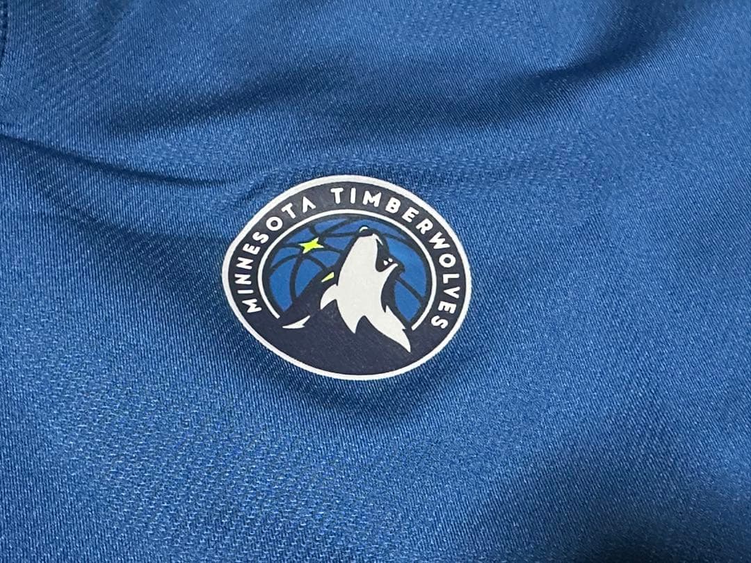 ミネソタティンバーウルブズ NBA選手支給品プラクティスハーフパンツM