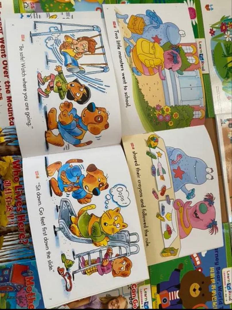 CTP1英語音声絵本36冊絵本+9冊ワーク