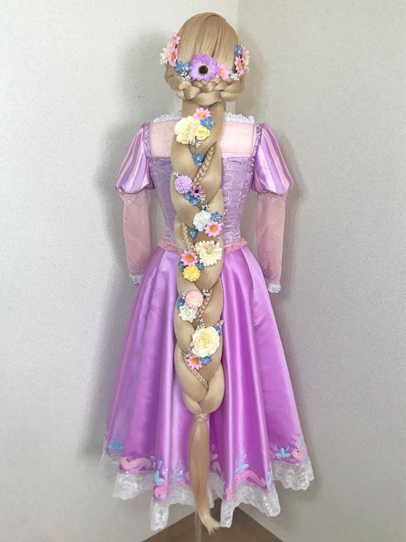 ラプンツェル ウィッグ 衣装 コスプレ ディズニー ハロウィン Dハロ