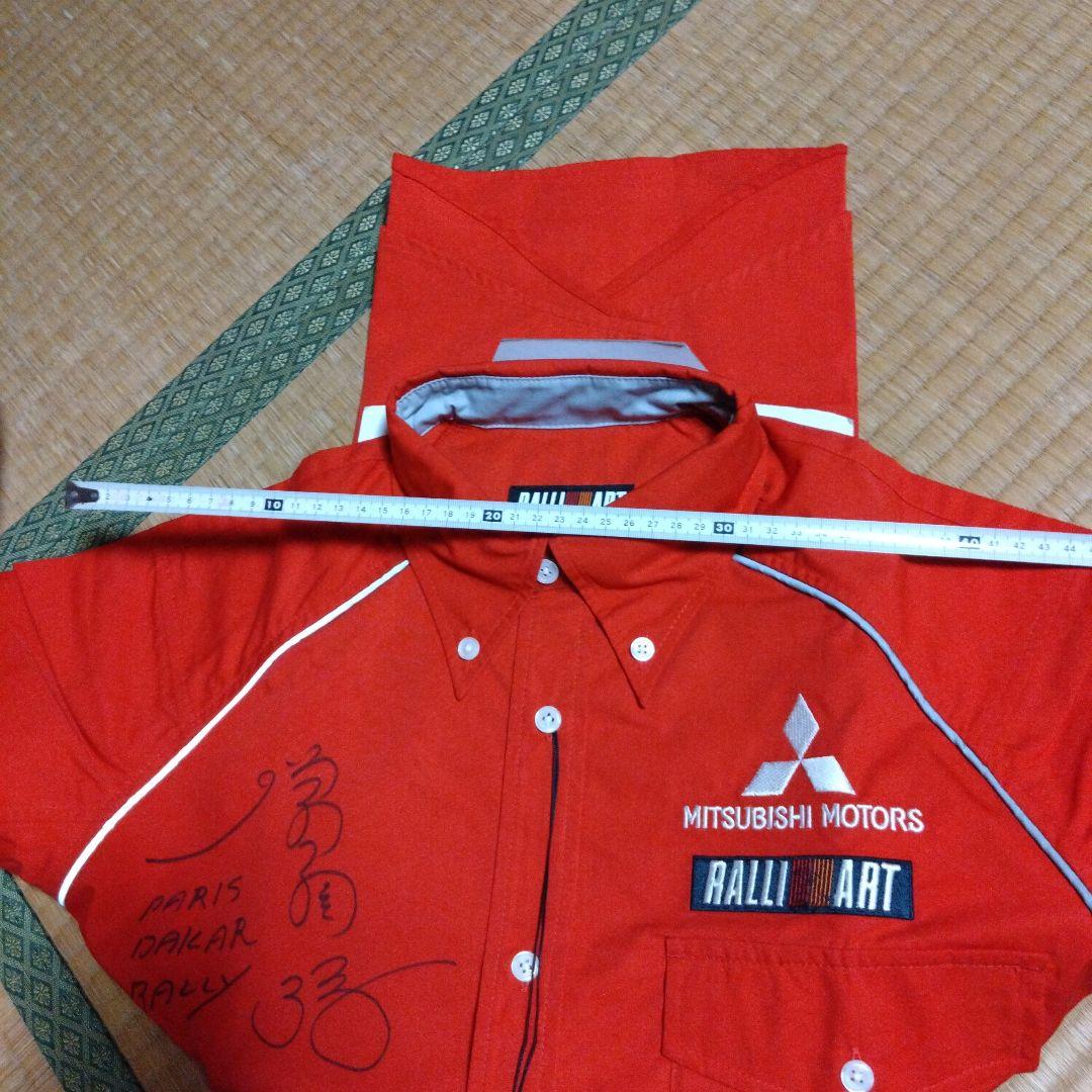 WRC ダカールラリー増岡浩氏サイン入りユニフォーム - メルカリ