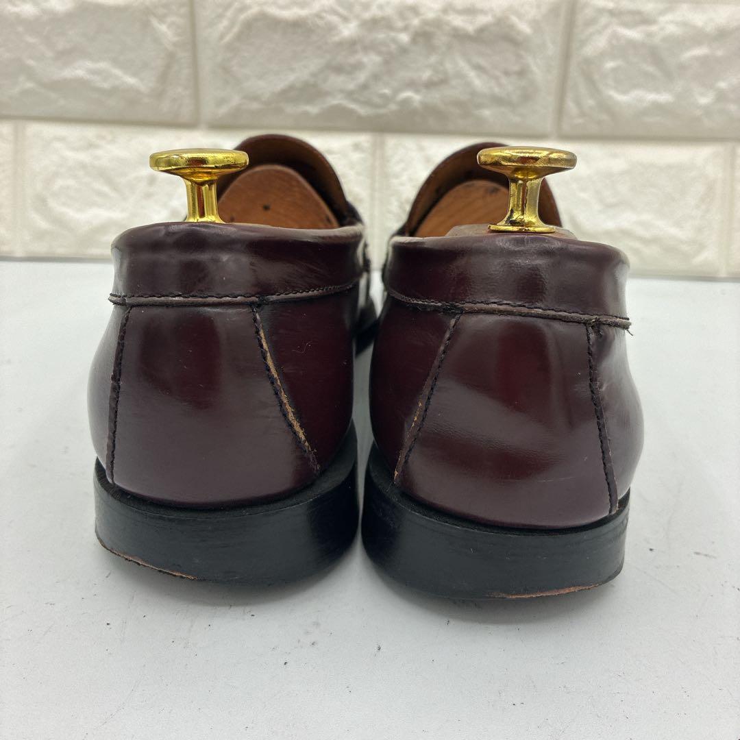 【良品】G.H.BASS ジーエイチバス ローガン ローファー 9 レザー