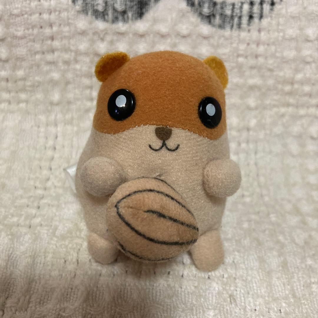 カバヤ マスコット 6コセット 中古品 ハムスター＆ウサギ＆リス バラ