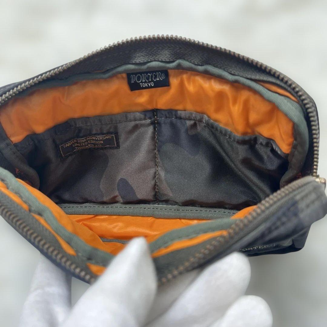 PORTER タンカー 迷彩柄ポーチ 30周年 限定 完売品 希少