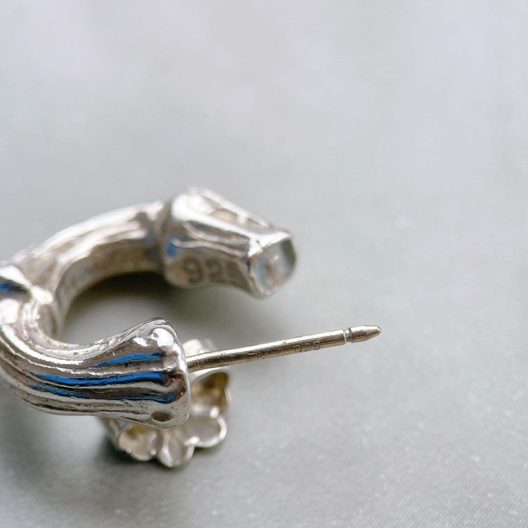 正規品 ティファニー バンブー フープピアス バンブー ピアス 片耳