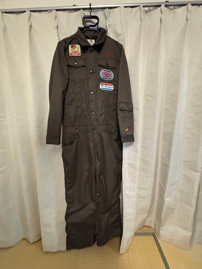 CLAYSMITH カーキ　 オーバーオール　つなぎ クレイスミス つなぎ ジャンプスーツ（カーキ） □ アメリカン雑貨