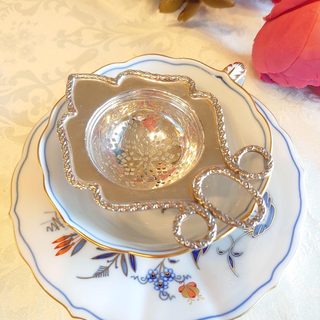 イギリス イギリス アンティーク ティーストレイナー ティー