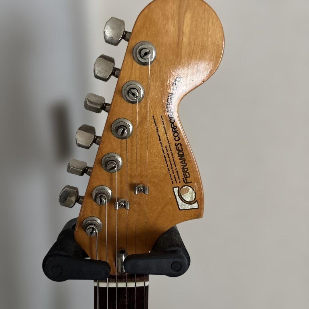 石ロゴ ストラトキャスター'78年製フェルナンデス - メルカリ