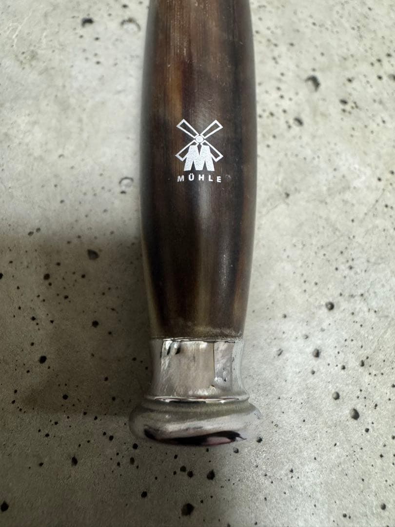 廃番 激レア ミューレ かみそり マッハ3 ジェニュインホーン 替刃付