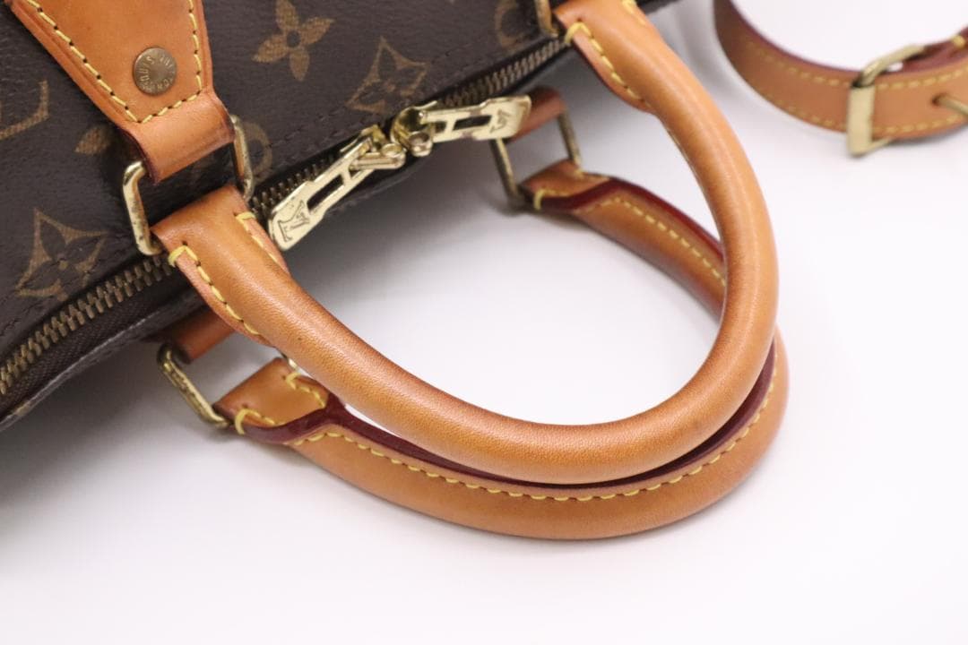 あんしん鑑定】LV ルイヴィトン スピーディ 25 バンドリエール