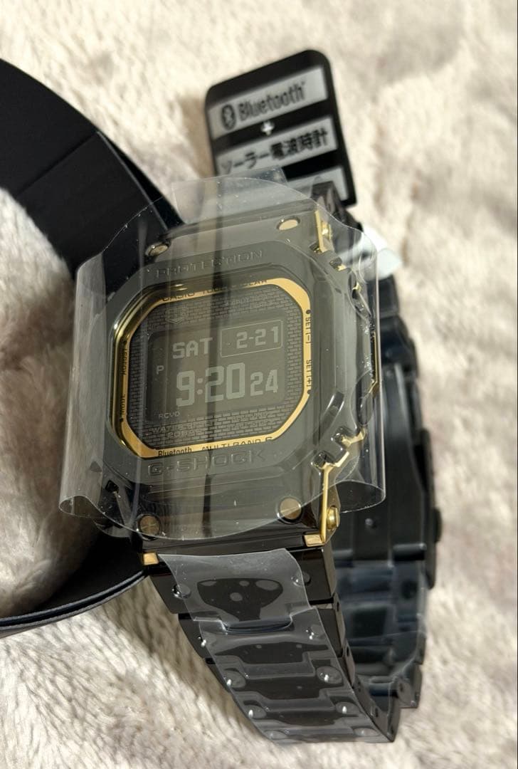 G-SHOCK GMW-BZ5000BD-1JF プライスタグ、保護フィルム付き - メルカリ