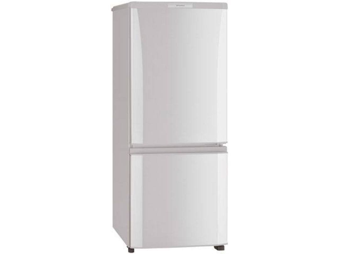 三菱電機　冷蔵庫・冷凍庫　146L 右開き2011年製　MR-P15S-S Amazon.co.jp: 三菱 146L 2ドア冷蔵庫（ピュアシルバー）MITSUBISHI MR