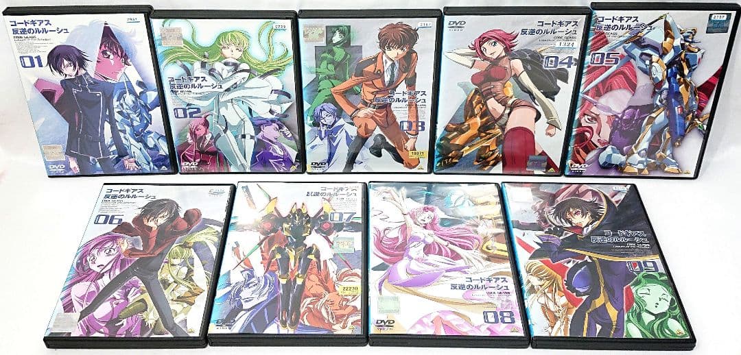 コードギアス【1期+2期+SP+劇場版+亡国のアキト】DVD