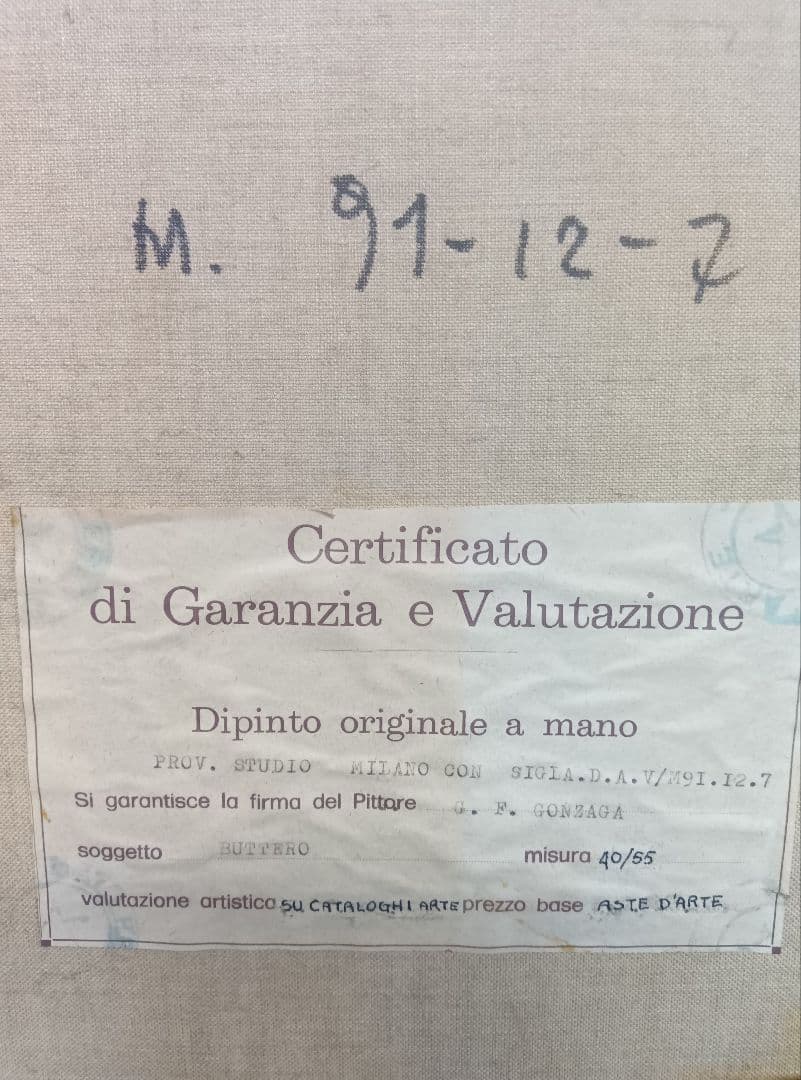 絵画油絵 イタリアの画家 ジョンフランシスゴンザガ タイトル馬と騎手